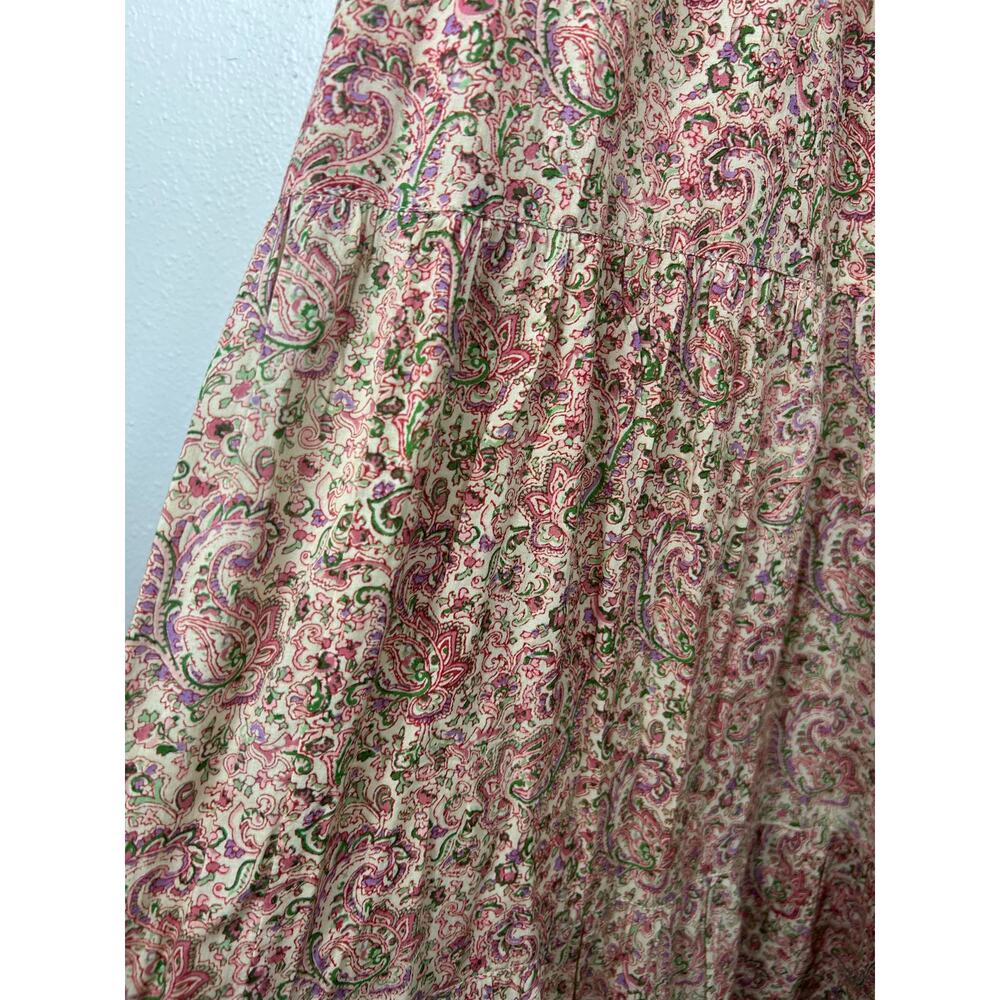 April Cornell x Modern Prairie Tiered Midi Dress XXS Prairie Peasant Cottagecore - Picture 5 of 9